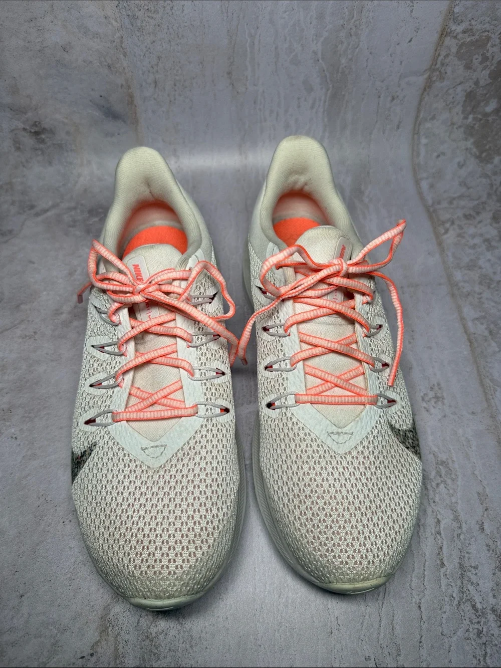 Nike Quest 2  Running Sneakers with Coral Accents - Picture 2 of 7